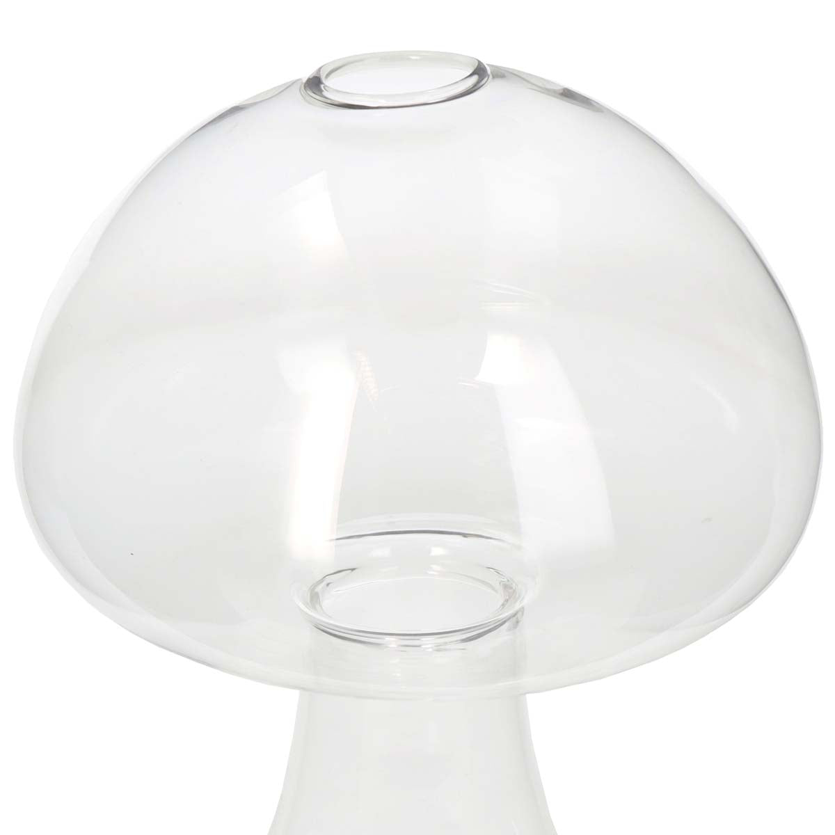 Βάζο 'Μανιτάρι' Γυάλινο Διάφανο 16x16x22