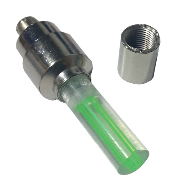 115202 Βαλβίδες LED με Μπαταρία 3xLR1130 Αυτοκινήτου - Μοτοσυκλέτας - Ποδηλάτου Σετ 2 Τεμ. σε Blister Πράσινο