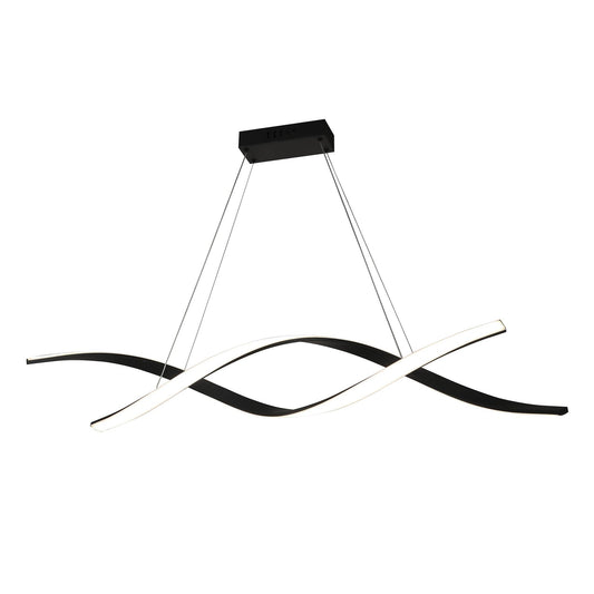 PDC 669 BK LED ΚΡΕΜΑΣΤΟ ΜΑΥΡΟ ΣΧΕΔΙΟ DNA 44W 3000K 110x25x100