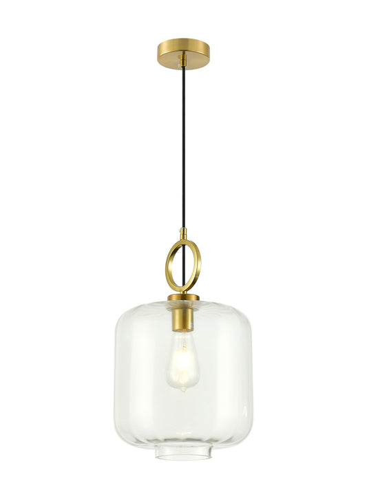 PDC 1494 TR ΓΥΑΛΑ ΔΙΑΦΑΝΗ ΜΕ ΑΝΑΡΤΙΣΗ ΟΞΥΝΤΕ ΣΤΡΟΓΓΥΛΗ 1xE27 Φ25x(38-120)