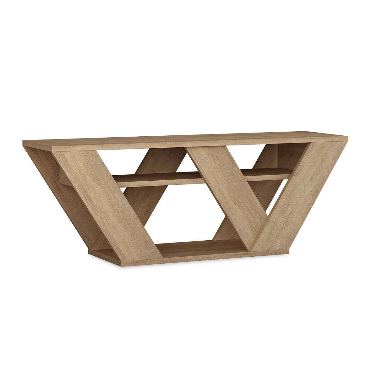 Έπιπλο Τηλεόρασης Pipralla Φυσικό 110x30x40