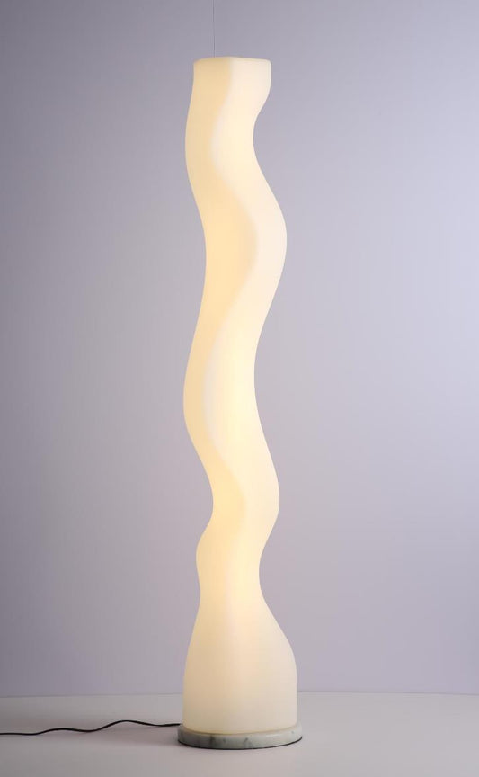 FLC 8033 ΔΑΠΕΔΟΥ ΑΚΡΥΛΙΚΟ LED ΛΕΥΚΟ ΚΟΛΟΝΑ ΜΕ ΜΑΡΜΑΡΙΝΗ ΒΑΣΗ Φ35x157