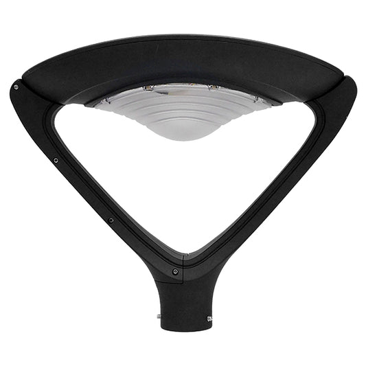 Αυτόνομο Αδιάβροχο IP65 Ηλιακό Φωτοβολταϊκό Φωτιστικό Στύλου / Κολώνας Πλατείας LED 25W με Ανιχνευτή Κίνησης, Αισθητήρα Νυχτός και Ασύρματο Χειριστήριο Ψυχρό Λευκό 6000K 12117