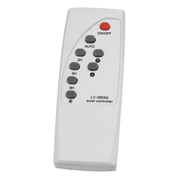 Αυτόνομο Αδιάβροχο IP65 Ηλιακό Φωτοβολταϊκό Φωτιστικό Στύλου / Κολώνας Πλατείας LED 25W με Ανιχνευτή Κίνησης, Αισθητήρα Νυχτός και Ασύρματο Χειριστήριο Ψυχρό Λευκό 6000K 12117