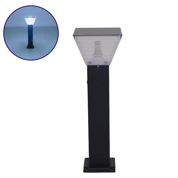 Αδιάβροχο IP65 Φωτιστικό Κολωνάκι Κήπου 20x20x60cm με Βάση E27 230v 12146