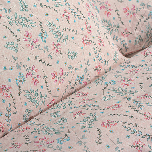 Σετ Σεντόνια Υπέρδιπλα Cousine Art 12180 240x260εκ Σομόν