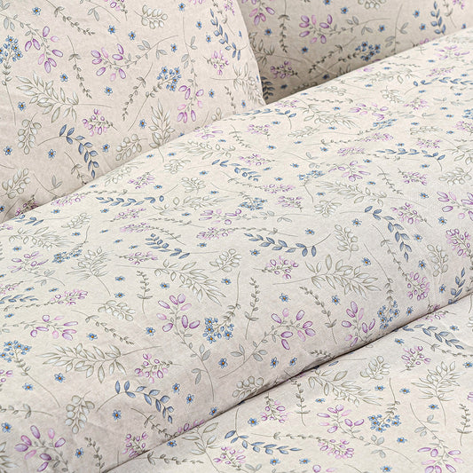 Σετ Σεντόνια Υπέρδιπλα με Λάστιχο Necker Art 12181 170x200+30εκ Μπεζ