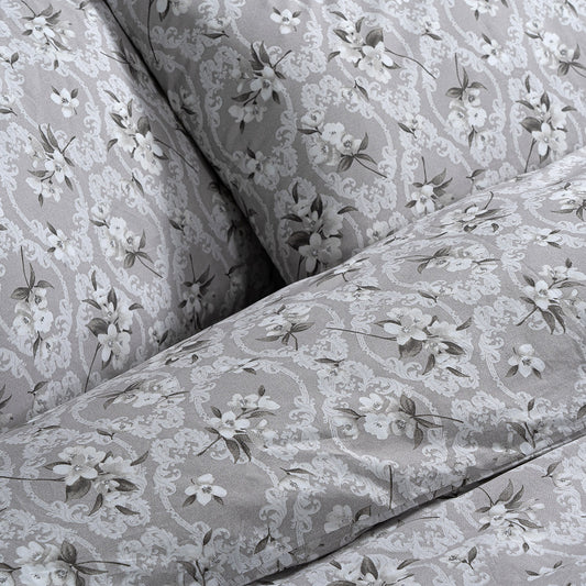 Σετ Κουβερλί Υπέρδιπλο Mystique Αrt 12188 220x240εκ Γκρι