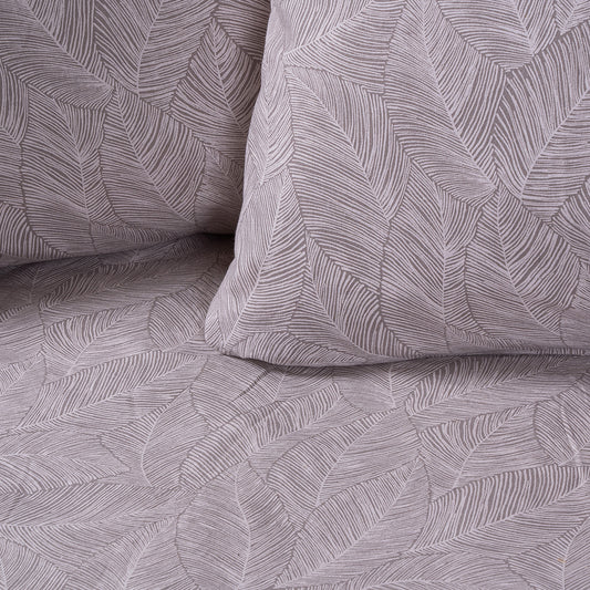 Σετ Σεντόνια Φανελένια King Size με Λάστιχο Concord Art 12639 185x200+32εκ Μπεζ