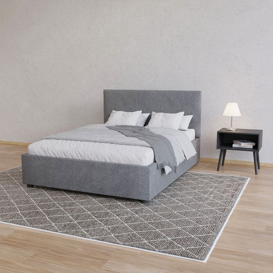 Κρεβάτι Billy Γκρι 140x200εκ