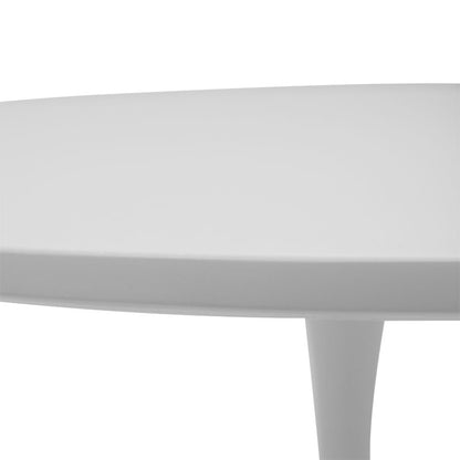 Τραπέζι Balou MDF Λευκό Φ100X75
