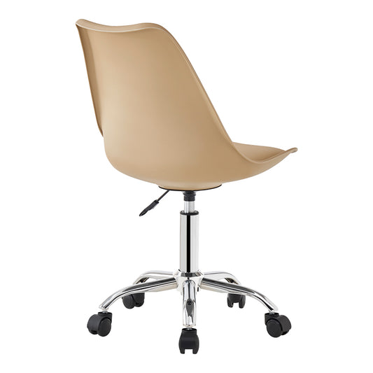 Καρέκλα Γραφείου Εργασίας Gaston II PP-PU Cappuccino 48x57x77-90