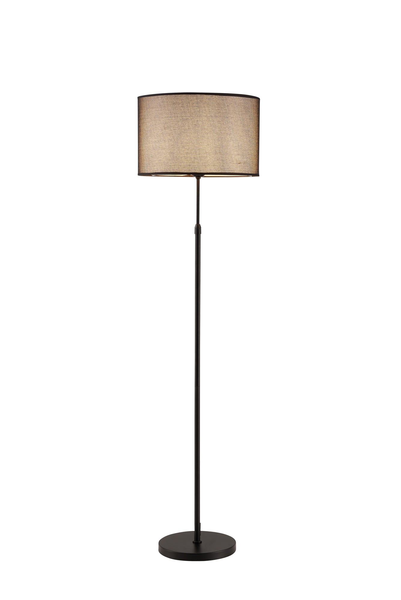 FLC 912 BK ΔΑΠΕΔΟΥ ΙΣΙΟ ΜΕ ΑΜΠΑΖΟΥΡ ΜΑΥΡΟ 1xΕ27 Φ34x157