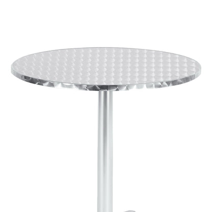 Τραπέζι Lazo Χρωμίου Αλουμίνιο Φ70X70