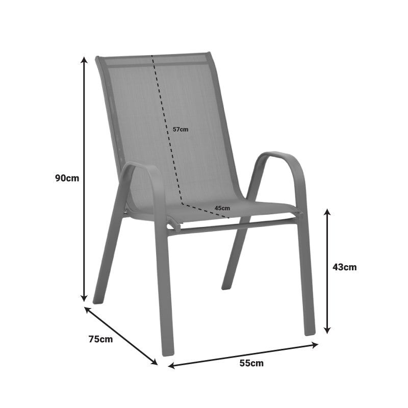Πολυθρόνα Calan Μέταλλο σε Σαμπανιζέ Απόχρωση 55x75x90