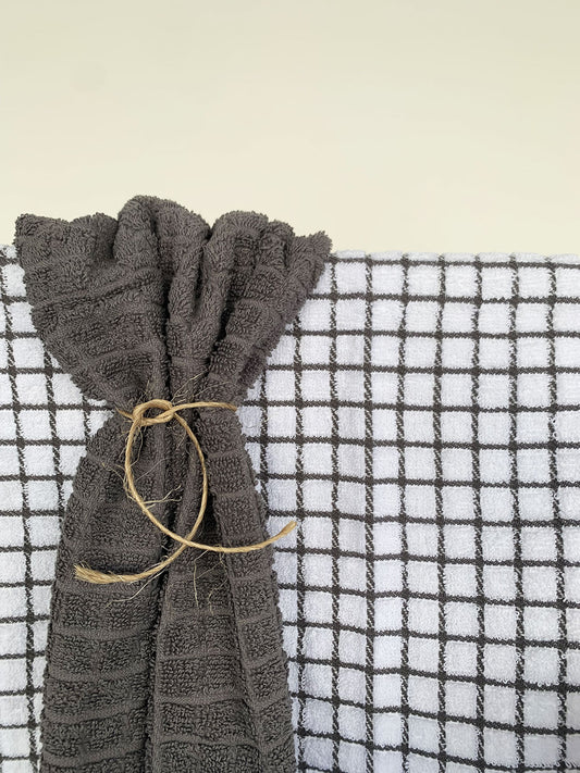 Ποτηρόπανο Καρώ Ζεύγος 41x66εκ