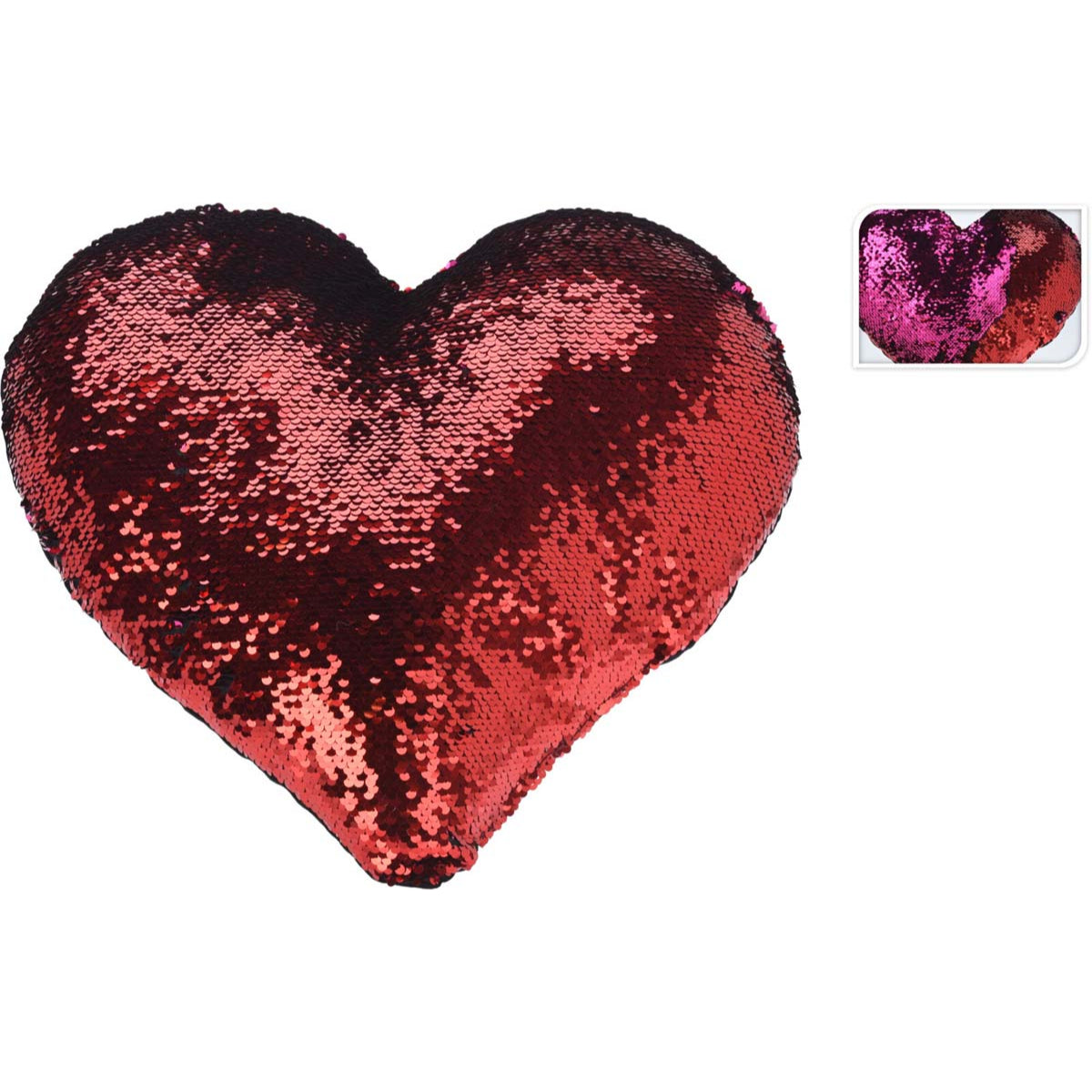 Μαξιλάρι Καρδιά Κόκκινο 40x40εκ