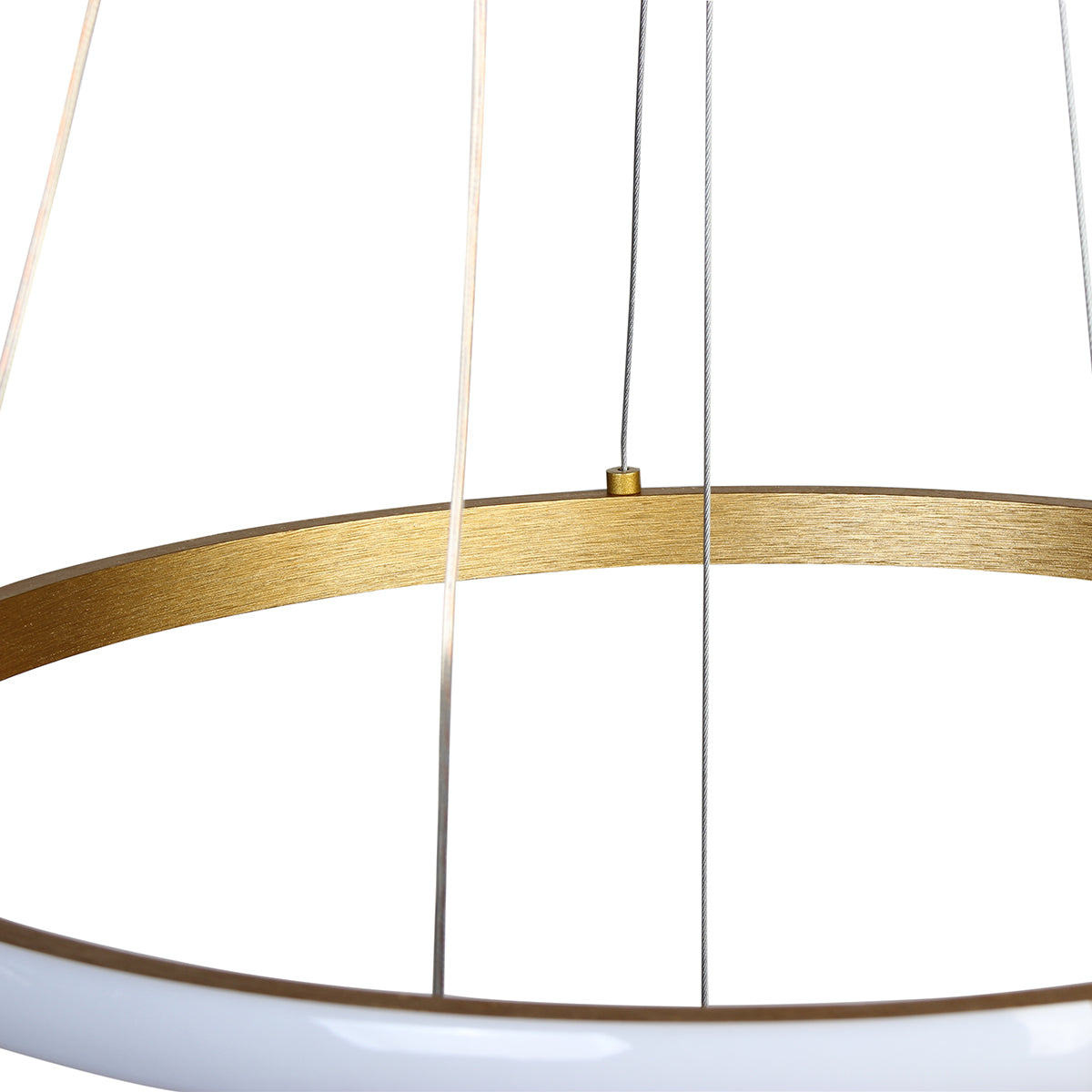 Φωτιστικό Κρεμαστό Φ40-Φ20 εκ. LED 38W 4000K Χρυσό