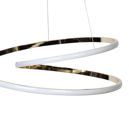 Φωτιστικό Κρεμαστό Φ53 εκ. LED 55W 4000K Χρυσό