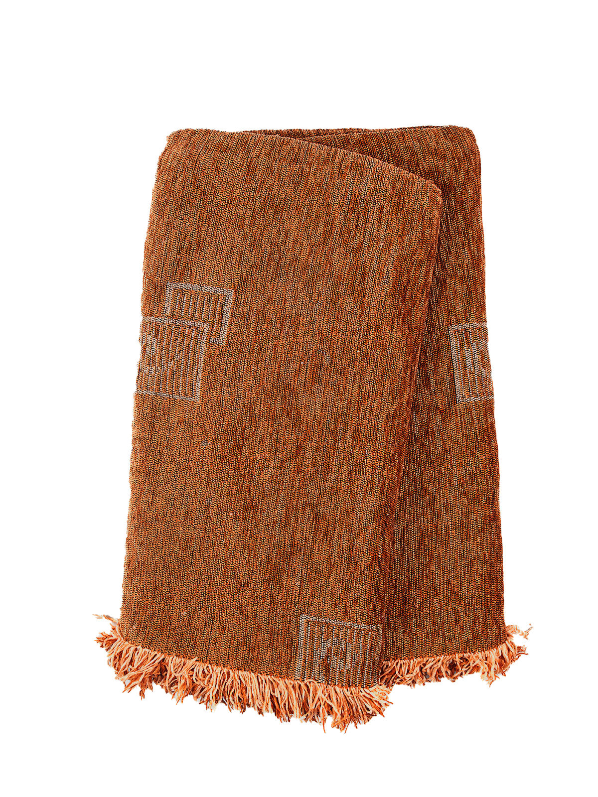 Ριχτάρι Σενίλ Ζακάρ Box Brick Διθέσιο