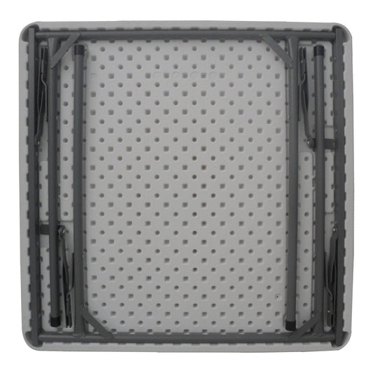 Τραπέζι Catering Comfort Πτυσσόμενο σε Λευκή Απόχρωση 80x80x74