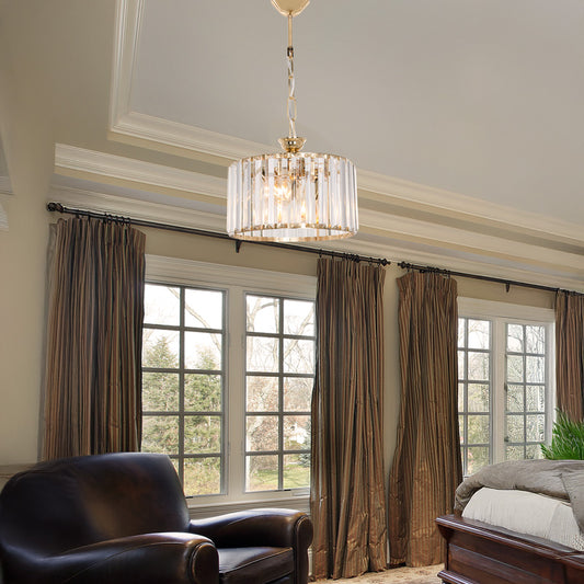 Φωτιστικό Οροφής Μονόφωτο Lavina Ι Ε27 σε Χρυσή Απόχρωση Φ27x21