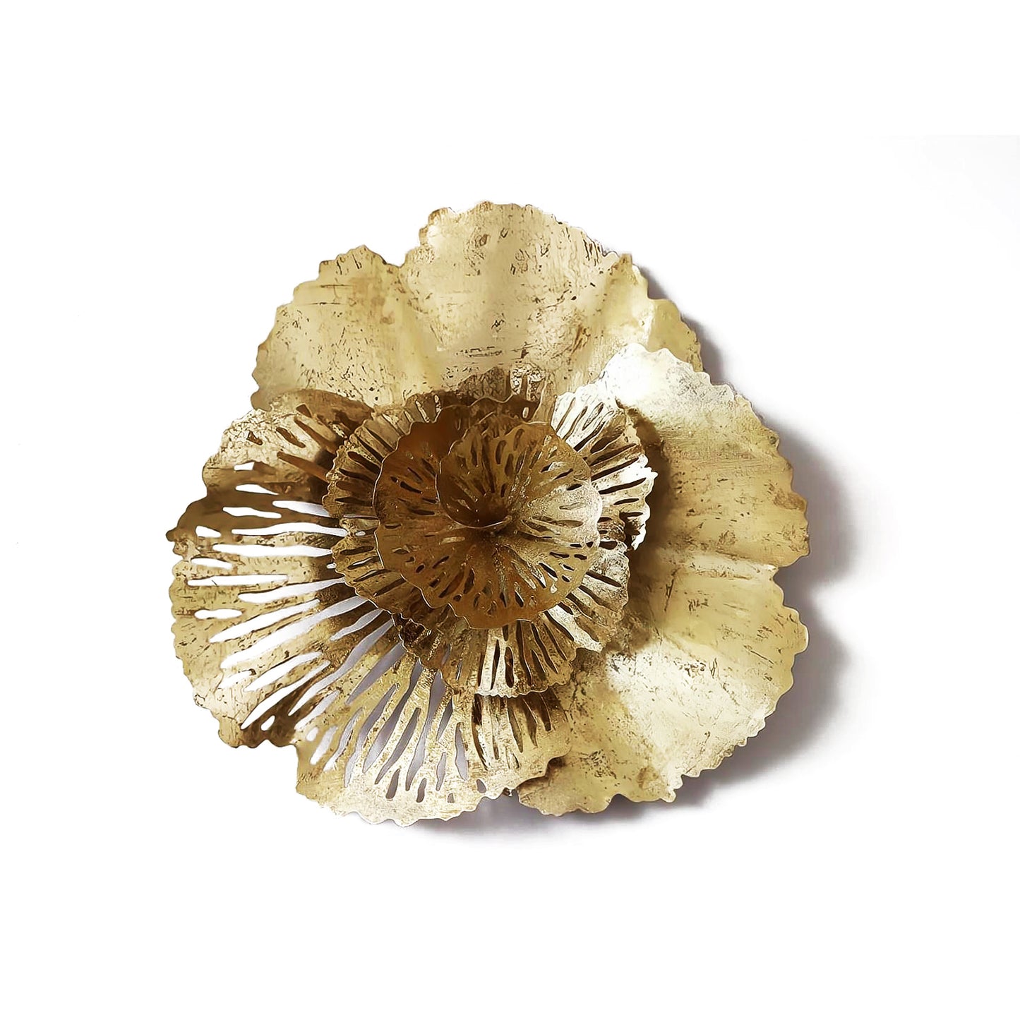 Wall Decor Flower Metal 43.5x43.5x13