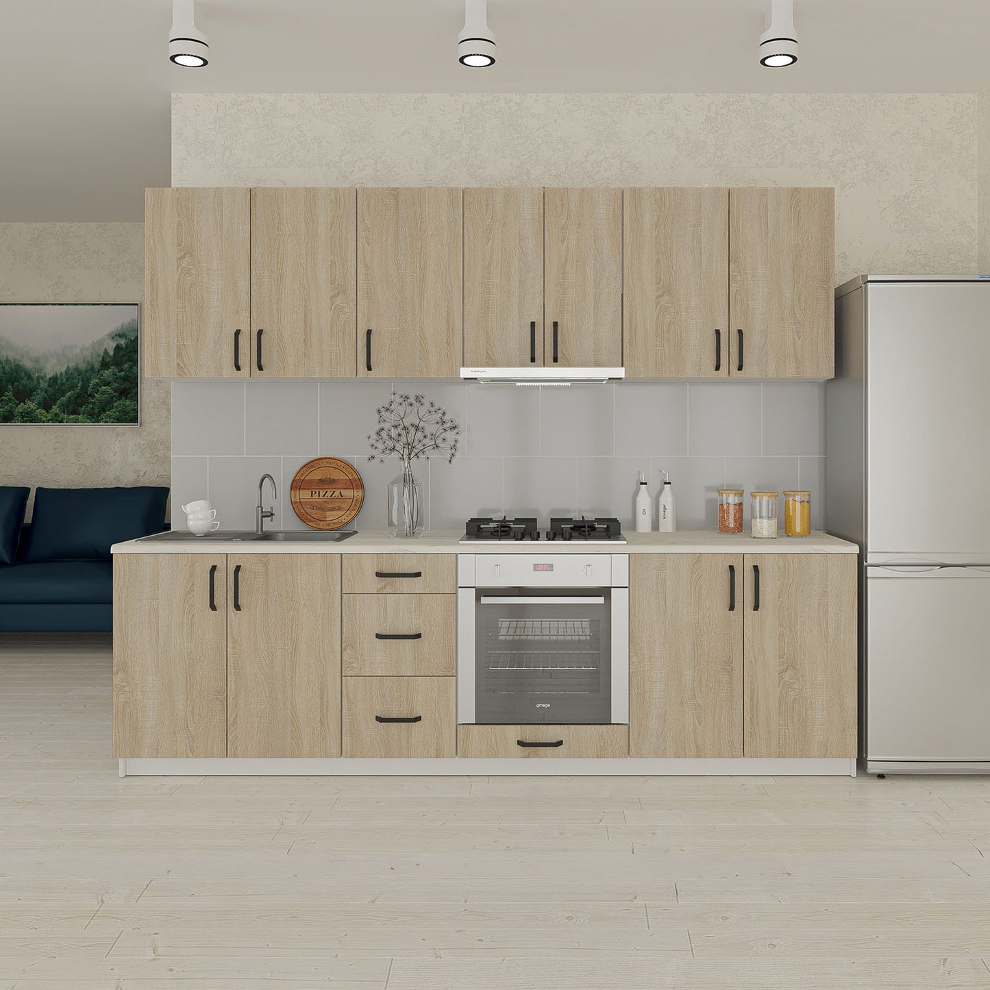 Corfu Modest 8 Piece Kitchen Sonoma