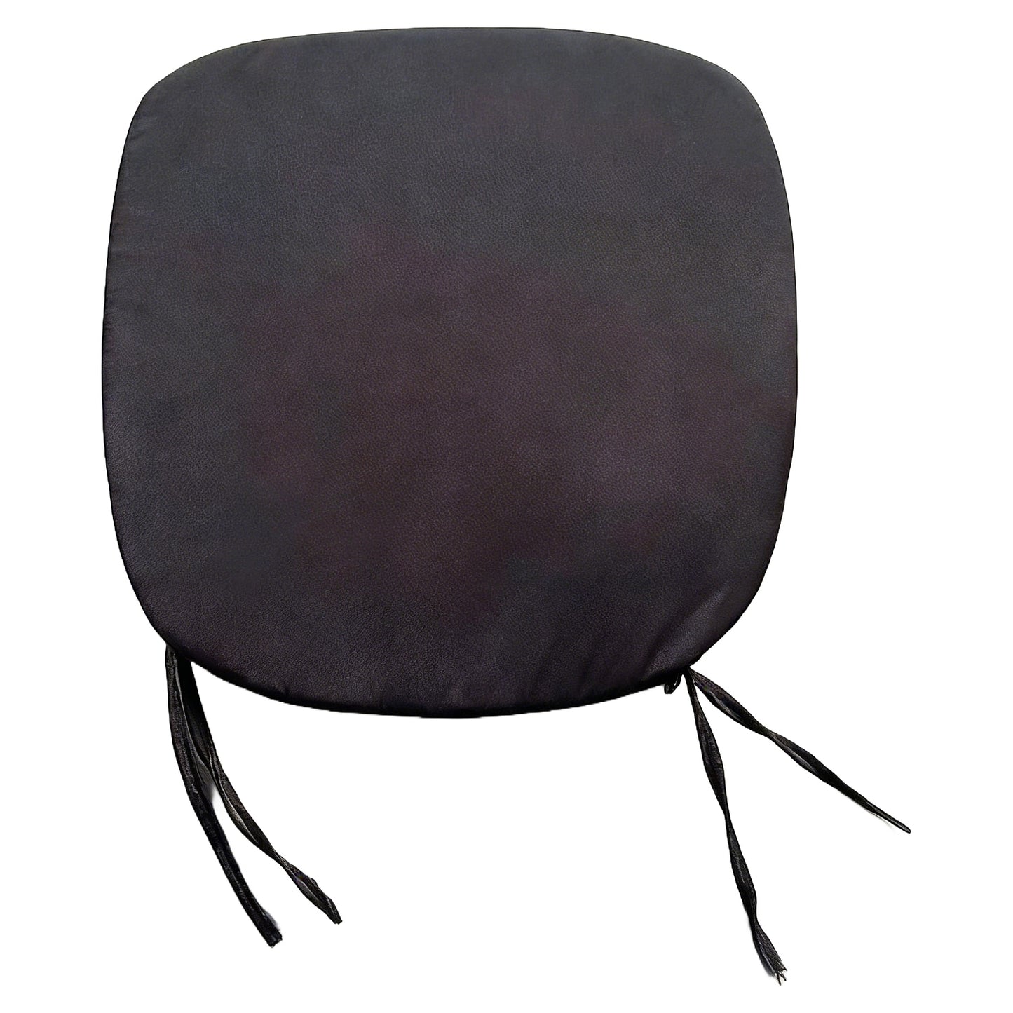Chair Cushion Flumea Black Fabric 44x42cm