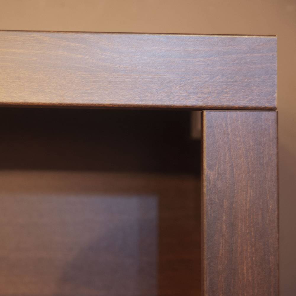 Σύνθεση Τηλεόρασης Floks 170x41x170 Wenge(Σοκολά)-Λευκό