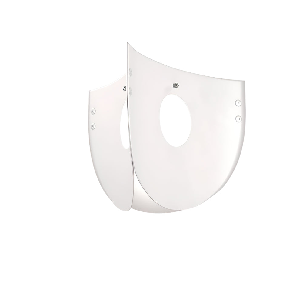 Φωτιστικό Κρεμαστό Chios Μονόφωτο Λευκό (PP-PVC) Ε27 58x58x80