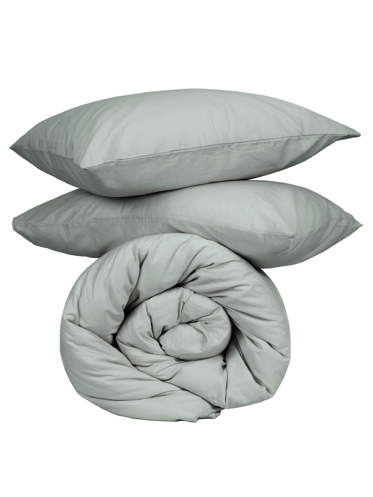 Σετ Σεντόνια Cotton Feelings 105 Aqua Μονό με Λάστιχο 105x205+30εκ