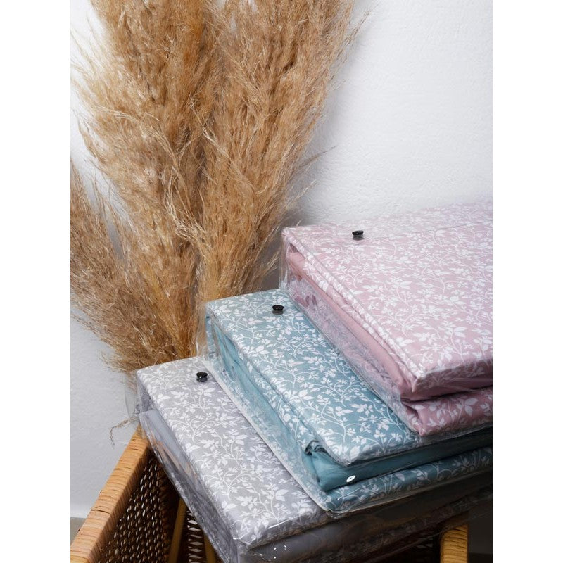 Σετ Σεντόνια Cotton Feelings 920 Grey Υπέρδιπλο 235x270εκ