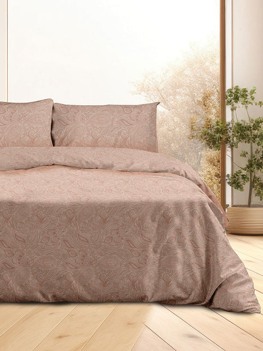 Σετ Σεντόνια Flannel 2040 Pink Μονό με Λάστιχο 105x205+30εκ