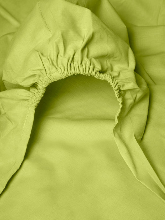 Κατωσέντονο Menta με Λάστιχο 14 Green Διπλό 160x200+40εκ