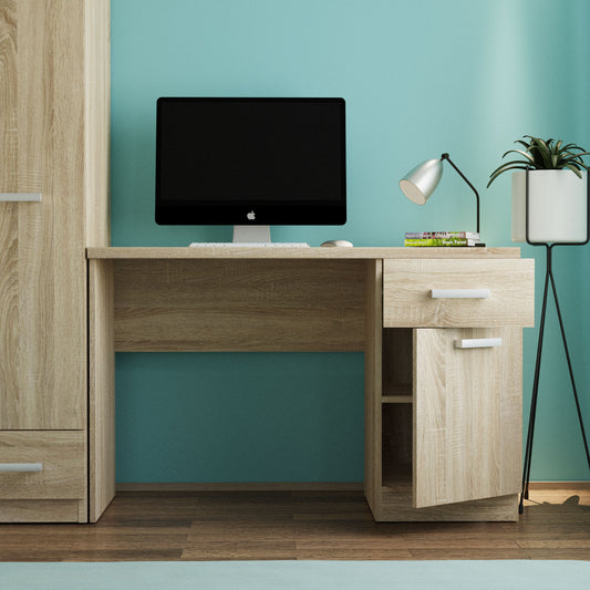 Γραφείο Top Mix Σονόμα Ένα Ντουλάπι και Ένα Συρτάρι 120x55x77