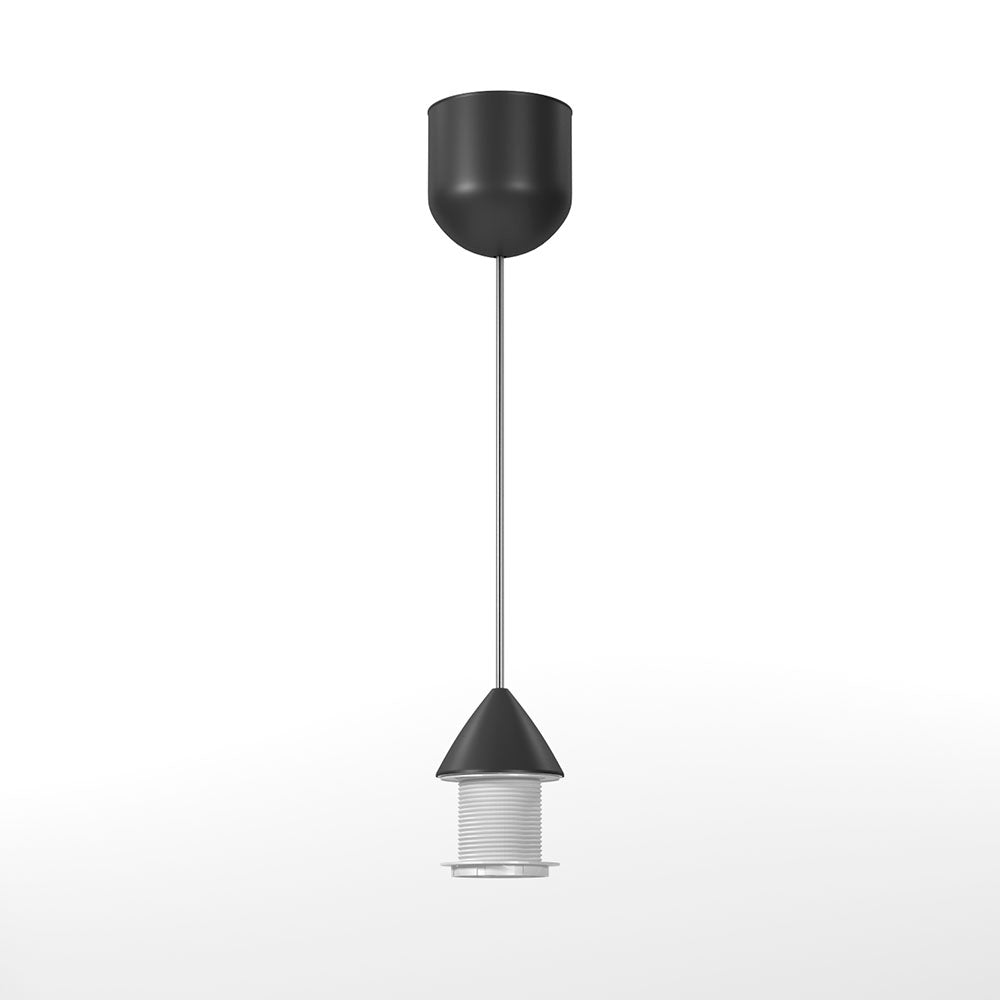 Καλώδιο Μονόφωτο Μαύρο 80εκ Ε27