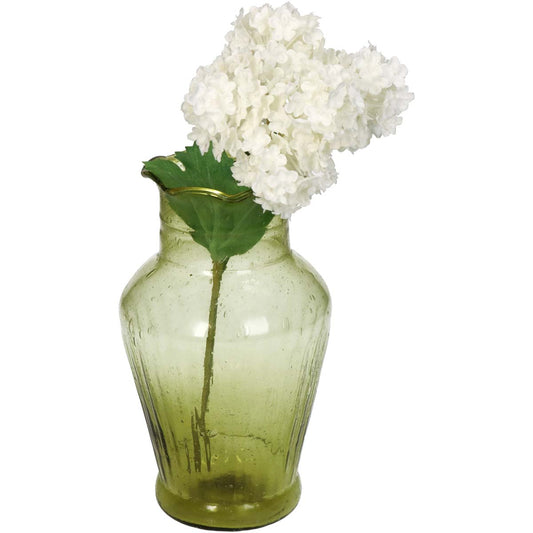 Βάζο Γυάλινο Πράσινο 9x9x15