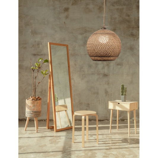 Φωτιστικό Μονόφωτο Μπάλα Σχοινί Ε27 Φ40