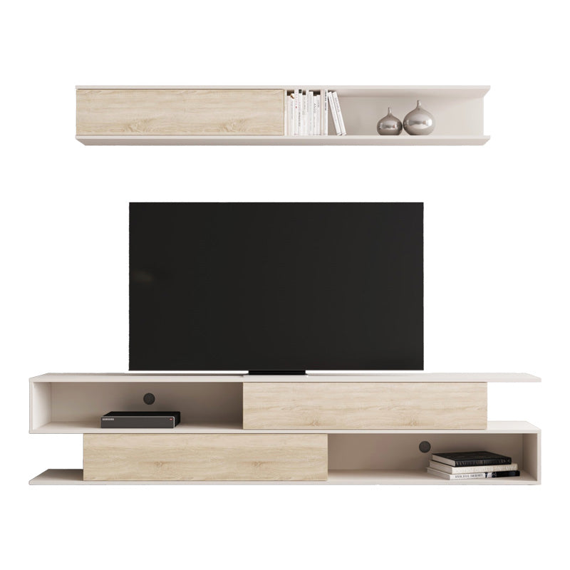 Σύνθετο Σαλονιού Brick σε Oak-Κρεμ Απόχρωση 240x40x50.4