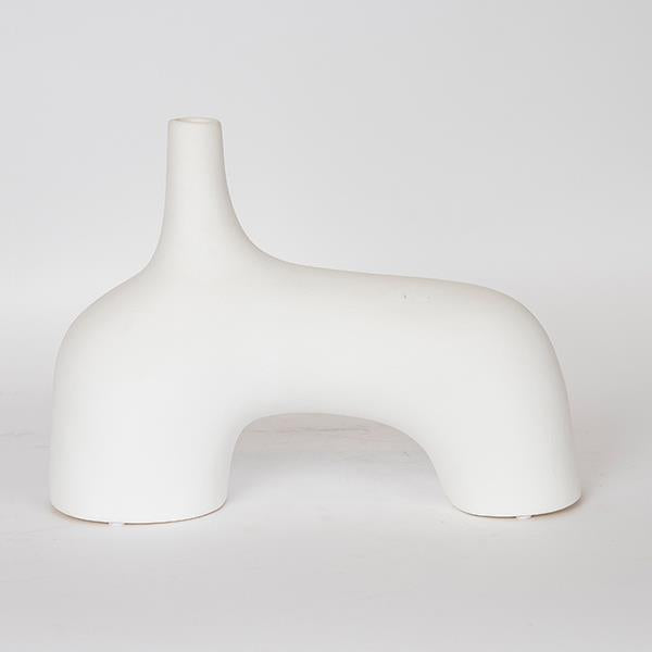 ΒΑΖΟ ΚΕΡΑΜΙΚΟ ΑΣΠΡΟ 34x10x25