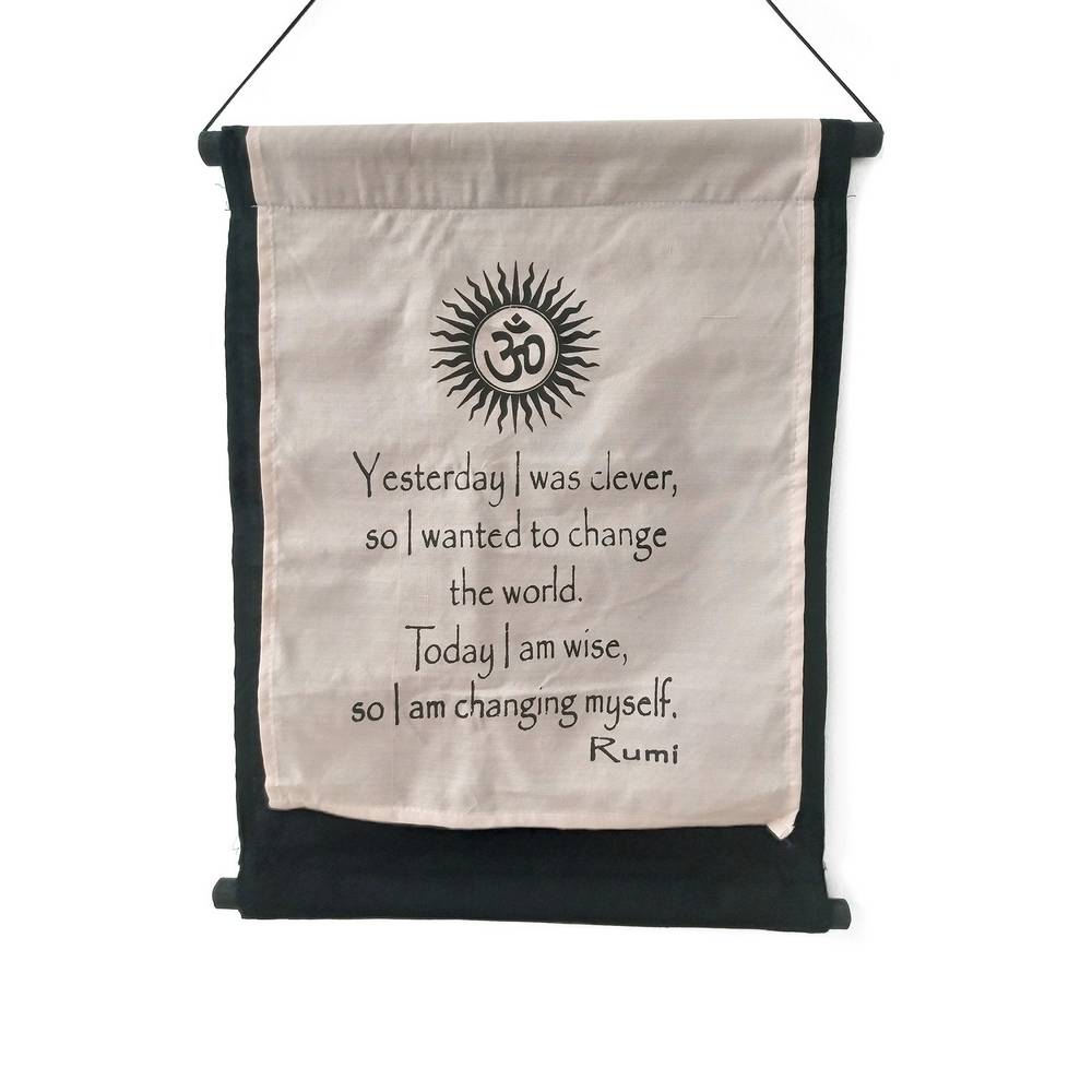 Διακοσμητικό Τοίχου Καδράκι με Όμορφα Χρώματα και Μοντέρνα Σχέδια Λευκό 38x45εκ