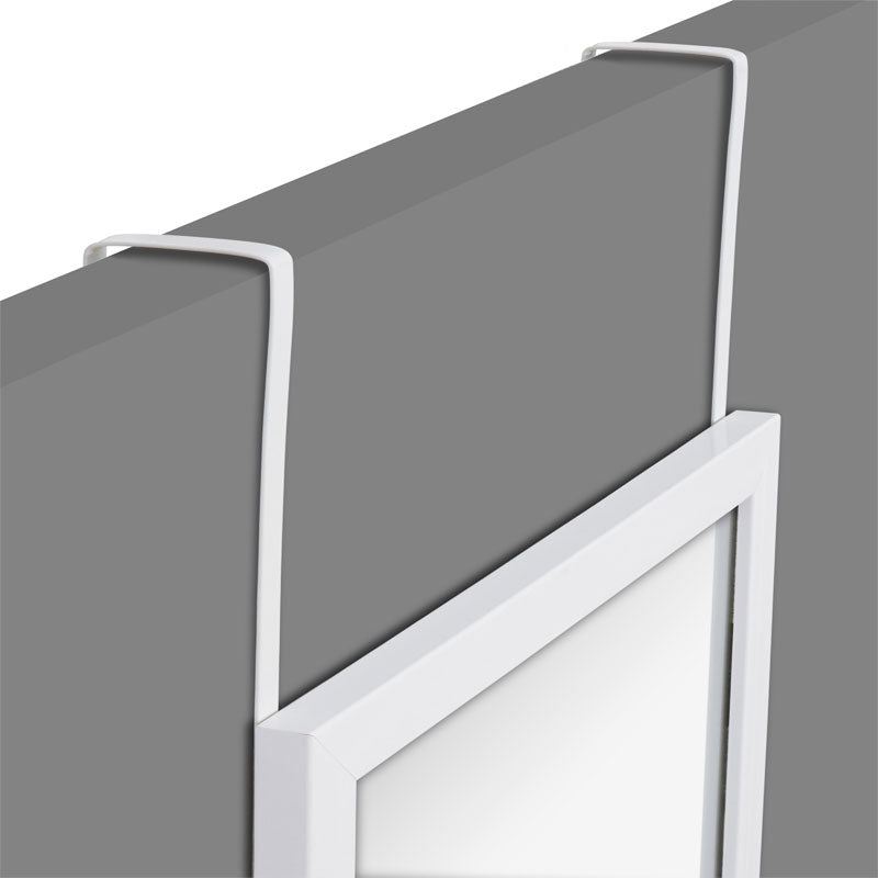 Καθρέπτης Πόρτας PWD-0111 Polyresin-Λευκό 34x1.7x94
