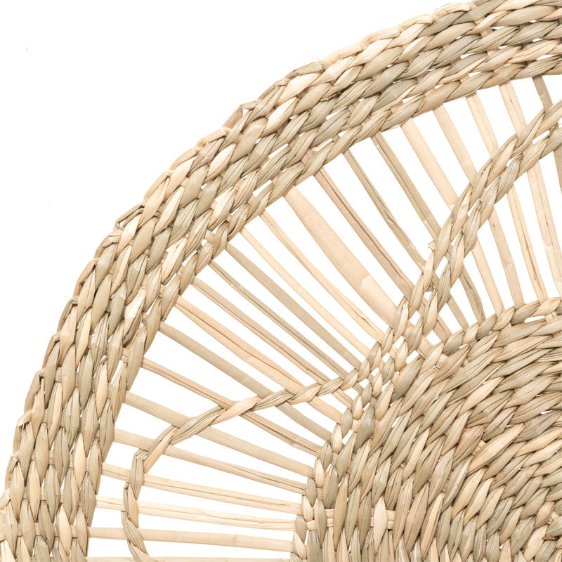 Διακοσμητικό Τοίχου Lela Σετ 3 Τεμαχίων Φυσικό