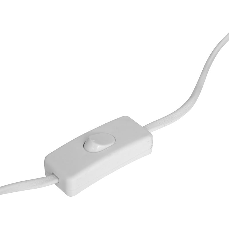 Επιτραπέζιο Φωτιστικό Jela σε Λευκή Απόχρωση Φ14x22