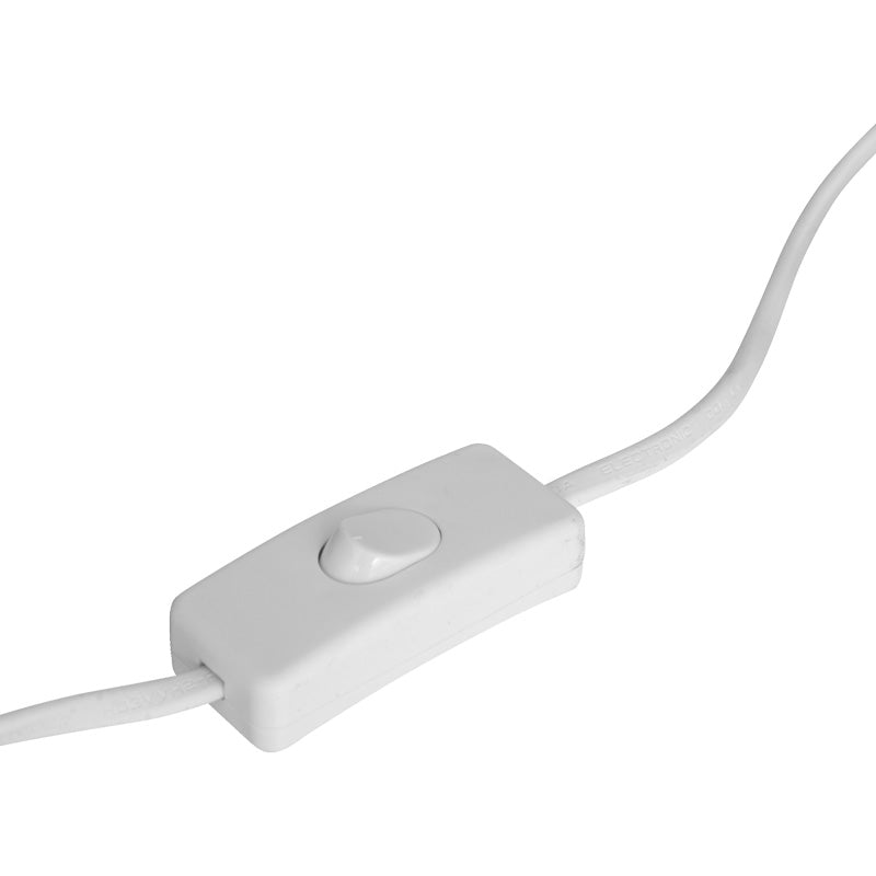 Επιτραπέζιο Φωτιστικό Leyda Κεραμικό σε Λευκή-Φυσική Απόχρωση Φ16x24