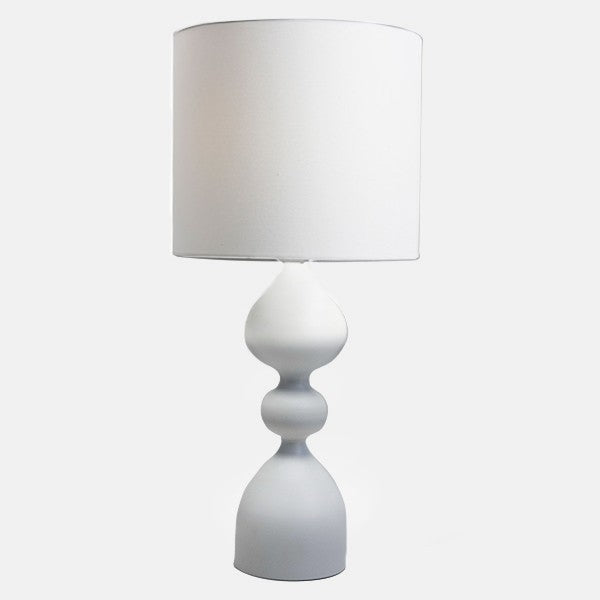 ΕΠΙΤΡΑΠΕΖΙΟ ΦΩΤΙΣΤΙΚΟ ΜΕΤΑΛΛΙΚΟ ΛΕΥΚΟ 26x26x56