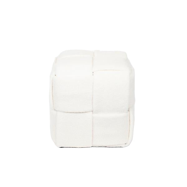 ΣΚΑΜΠΟ ΜΠΟΥΚΛΕ ΥΦΑΣΜΑ ΛΕΥΚΟ ΣΧΕΔΙΟ 38x38x40