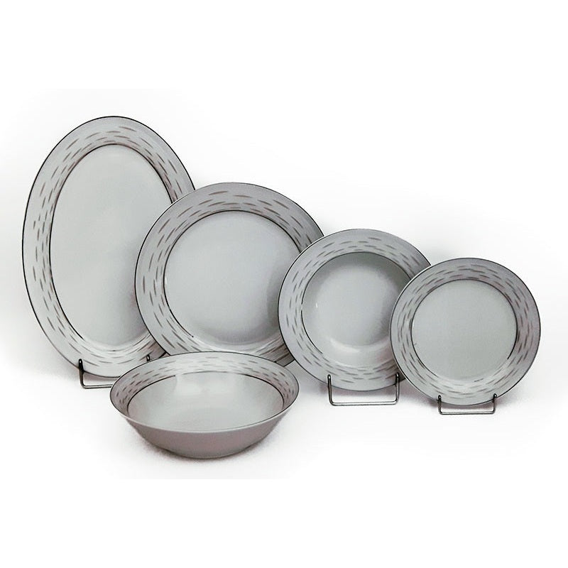 Σερβίτσιο Φαγητού Πορσελάνης 20 Τεμαχίων