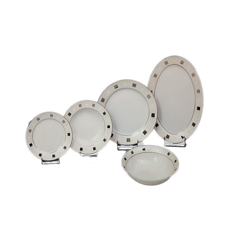 Σερβίτσιο Φαγητού Πορσελάνης 20 Τεμαχίων